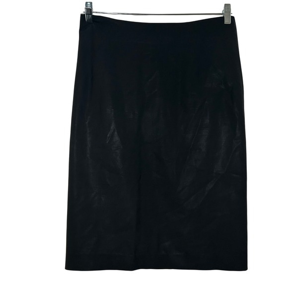 Theory Dresses & Skirts - Theory Black Wool Blend Stretch Pencil Skirt Size 6 Style 60571308 Made in USA